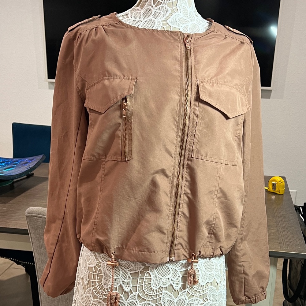 Bar III Women's Tan Jacket